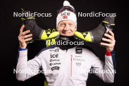 24.11.2023, Oestersund, Sweden, (SWE): Johannes Thingnes Boe (NOR) - IBU World Cup Biathlon, photoshooting, Oestersund (SWE). www.nordicfocus.com. © Manzoni/NordicFocus. Every downloaded picture is fee-liable.