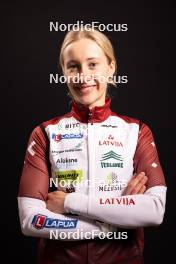 24.11.2023, Oestersund, Sweden, (SWE): Sandra Bulina (LAT) - IBU World Cup Biathlon, photoshooting, Oestersund (SWE). www.nordicfocus.com. © Manzoni/NordicFocus. Every downloaded picture is fee-liable.