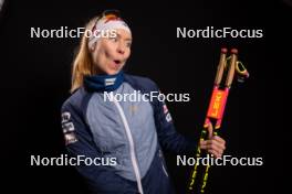 27.11.2023, Oestersund, Sweden, (SWE): Suvi Minkkinen (FIN) - IBU World Cup Biathlon, photoshooting, Oestersund (SWE). www.nordicfocus.com. © Manzoni/NordicFocus. Every downloaded picture is fee-liable.