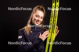 24.11.2023, Oestersund, Sweden, (SWE): Khrystyna Dmytrenko (UKR) - IBU World Cup Biathlon, photoshooting, Oestersund (SWE). www.nordicfocus.com. © Manzoni/NordicFocus. Every downloaded picture is fee-liable.