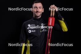 23.11.2023, Oestersund, Sweden, (SWE): Jakov Fak (SLO) - IBU World Cup Biathlon, photoshooting, Oestersund (SWE). www.nordicfocus.com. © Manzoni/NordicFocus. Every downloaded picture is fee-liable.