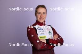 24.11.2023, Oestersund, Sweden, (SWE): Sanita Bulina (LAT) - IBU World Cup Biathlon, photoshooting, Oestersund (SWE). www.nordicfocus.com. © Manzoni/NordicFocus. Every downloaded picture is fee-liable.