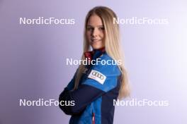 28.11.2023, Oestersund, Sweden, (SWE): Anna Gandler (AUT) - IBU World Cup Biathlon, photoshooting, Oestersund (SWE). www.nordicfocus.com. © Manzoni/NordicFocus. Every downloaded picture is fee-liable.