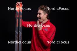 23.11.2023, Oestersund, Sweden, (SWE): Adam Runnalls (CAN) - IBU World Cup Biathlon, photoshooting, Oestersund (SWE). www.nordicfocus.com. © Manzoni/NordicFocus. Every downloaded picture is fee-liable.