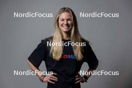 07.12.2023, Oestersund, Sweden (SWE): Jessie Diggins (USA) - FIS world cup cross-country, photoshooting, Oestersund (SWE). www.nordicfocus.com. © Modica/NordicFocus. Every downloaded picture is fee-liable.