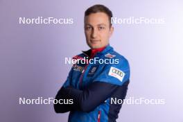 28.11.2023, Oestersund, Sweden, (SWE): Felix Leitner (AUT) - IBU World Cup Biathlon, photoshooting, Oestersund (SWE). www.nordicfocus.com. © Manzoni/NordicFocus. Every downloaded picture is fee-liable.