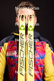 24.11.2023, Oestersund, Sweden, (SWE): George Buta (ROU) - IBU World Cup Biathlon, photoshooting, Oestersund (SWE). www.nordicfocus.com. © Manzoni/NordicFocus. Every downloaded picture is fee-liable.