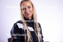 23.11.2023, Oestersund, Sweden, (SWE): Ekaterina Avvakumova (KOR) - IBU World Cup Biathlon, photoshooting, Oestersund (SWE). www.nordicfocus.com. © Manzoni/NordicFocus. Every downloaded picture is fee-liable.