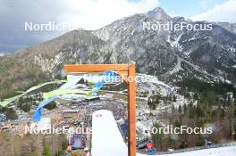 31.03.2023, Planica, Slovenia (SLO): feature: mountain, venue, cloudy, sunny, windy - FIS world cup ski flying men, individual HS240, Planica (SLO). www.nordicfocus.com. © Reichert/NordicFocus. Every downloaded picture is fee-liable.