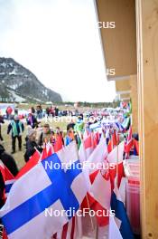 31.03.2023, Planica, Slovenia (SLO): feature: souvenir shop, flags - FIS world cup ski flying men, individual HS240, Planica (SLO). www.nordicfocus.com. © Reichert/NordicFocus. Every downloaded picture is fee-liable.