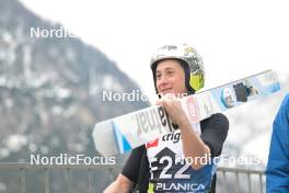 30.03.2023, Planica, Slovenia (SLO): Cene Prevc (SLO) - FIS world cup ski flying men, training, Planica (SLO). www.nordicfocus.com. © Reichert/NordicFocus. Every downloaded picture is fee-liable.
