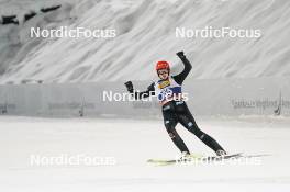 10.12.2023, Klingenthal, Germany (GER): Karl Geiger (GER) - FIS world cup ski jumping men, individual HS140, Klingenthal (GER). www.nordicfocus.com. © Thibaut/NordicFocus. Every downloaded picture is fee-liable