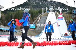 28.12.2023, Oberstdorf, Germany (GER): feature: preparation ongoing - FIS world cup ski jumping men, four hills tournament, individual HS137, Oberstdorf (GER). www.nordicfocus.com. © Reichert/NordicFocus. Every downloaded picture is fee-liable.