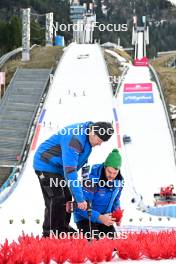 28.12.2023, Oberstdorf, Germany (GER): feature: preparation ongoing - FIS world cup ski jumping men, four hills tournament, individual HS137, Oberstdorf (GER). www.nordicfocus.com. © Reichert/NordicFocus. Every downloaded picture is fee-liable.