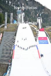 28.12.2023, Oberstdorf, Germany (GER): feature: preparation ongoing - FIS world cup ski jumping men, four hills tournament, individual HS137, Oberstdorf (GER). www.nordicfocus.com. © Reichert/NordicFocus. Every downloaded picture is fee-liable.