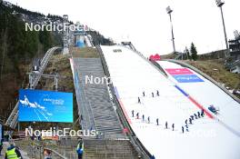 28.12.2023, Oberstdorf, Germany (GER): feature: preparation ongoing - FIS world cup ski jumping men, four hills tournament, individual HS137, Oberstdorf (GER). www.nordicfocus.com. © Reichert/NordicFocus. Every downloaded picture is fee-liable.