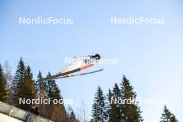 03.12.2023, Lillehammer, Norway (NOR): Sina Arnet (SUI) - FIS world cup ski jumping women, individual HS140, Lillehammer (NOR). www.nordicfocus.com. © Authamayou/NordicFocus. Every downloaded picture is fee-liable.