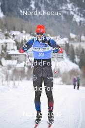 21.01.2023, Zuoz Switzerland (SUI): Antoine Auger (FRA) - Ski Classics La Diagonela, Zuoz (SUI). www.nordicfocus.com. © Reichert/NordicFocus. Every downloaded picture is fee-liable.