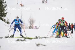 10.12.2023, Bad Gastein, Austria (AUT): Sofia Lindberg (SWE), Anikken Gjerede Alnes (NOR), (l-r) - Ski Classics Bad Gastein Criterium - Bad Gastein (AUT). www.nordicfocus.com. © Reichert/NordicFocus. Every downloaded picture is fee-liable.