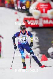 06.01.2024, Oberhof, Germany (GER): Vladislav Kireyev (KAZ) - IBU World Cup Biathlon, pursuit men, Oberhof (GER). www.nordicfocus.com. © Thibaut/NordicFocus. Every downloaded picture is fee-liable.