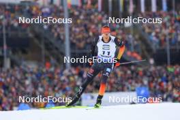 06.01.2024, Oberhof, Germany (GER): Philipp Nawrath (GER) - IBU World Cup Biathlon, pursuit men, Oberhof (GER). www.nordicfocus.com. © Manzoni/NordicFocus. Every downloaded picture is fee-liable.