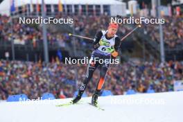 06.01.2024, Oberhof, Germany (GER): Johannes Kuehn (GER) - IBU World Cup Biathlon, pursuit men, Oberhof (GER). www.nordicfocus.com. © Manzoni/NordicFocus. Every downloaded picture is fee-liable.