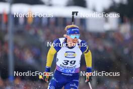 06.01.2024, Oberhof, Germany (GER): Emil Nykvist (SWE) - IBU World Cup Biathlon, pursuit men, Oberhof (GER). www.nordicfocus.com. © Manzoni/NordicFocus. Every downloaded picture is fee-liable.