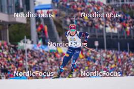 06.01.2024, Oberhof, Germany (GER): Johannes Dale-Skjevdal (NOR) - IBU World Cup Biathlon, pursuit men, Oberhof (GER). www.nordicfocus.com. © Thibaut/NordicFocus. Every downloaded picture is fee-liable.