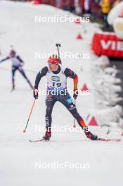 06.01.2024, Oberhof, Germany (GER): Roman Rees (GER) - IBU World Cup Biathlon, pursuit men, Oberhof (GER). www.nordicfocus.com. © Thibaut/NordicFocus. Every downloaded picture is fee-liable.