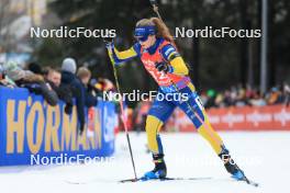 06.01.2024, Oberhof, Germany (GER): Mona Brorsson (SWE) - IBU World Cup Biathlon, pursuit women, Oberhof (GER). www.nordicfocus.com. © Manzoni/NordicFocus. Every downloaded picture is fee-liable.