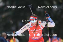 06.01.2024, Oberhof, Germany (GER): Lena Haecki-Gross (SUI) - IBU World Cup Biathlon, pursuit women, Oberhof (GER). www.nordicfocus.com. © Manzoni/NordicFocus. Every downloaded picture is fee-liable.