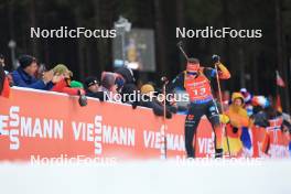 06.01.2024, Oberhof, Germany (GER): Vanessa Voigt (GER) - IBU World Cup Biathlon, pursuit women, Oberhof (GER). www.nordicfocus.com. © Manzoni/NordicFocus. Every downloaded picture is fee-liable.