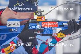 07.01.2024, Oberhof, Germany (GER): Johannes Thingnes Boe (NOR) - IBU World Cup Biathlon, relay men, Oberhof (GER). www.nordicfocus.com. © Thibaut/NordicFocus. Every downloaded picture is fee-liable.