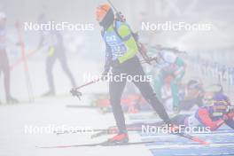 07.01.2024, Oberhof, Germany (GER): Anton Vidmar (SLO) - IBU World Cup Biathlon, relay men, Oberhof (GER). www.nordicfocus.com. © Thibaut/NordicFocus. Every downloaded picture is fee-liable.