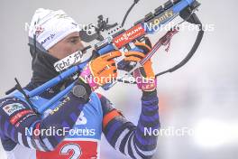 07.01.2024, Oberhof, Germany (GER): Fabien Claude (FRA) - IBU World Cup Biathlon, relay men, Oberhof (GER). www.nordicfocus.com. © Thibaut/NordicFocus. Every downloaded picture is fee-liable.