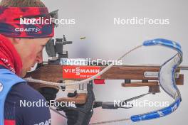 07.01.2024, Oberhof, Germany (GER): Endre Stroemsheim (NOR) - IBU World Cup Biathlon, relay men, Oberhof (GER). www.nordicfocus.com. © Thibaut/NordicFocus. Every downloaded picture is fee-liable.