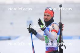 07.01.2024, Oberhof, Germany (GER): Joscha Burkhalter (SUI) - IBU World Cup Biathlon, relay men, Oberhof (GER). www.nordicfocus.com. © Manzoni/NordicFocus. Every downloaded picture is fee-liable.