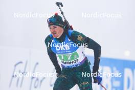 07.01.2024, Oberhof, Germany (GER): Vytautas Strolia (LTU) - IBU World Cup Biathlon, relay men, Oberhof (GER). www.nordicfocus.com. © Manzoni/NordicFocus. Every downloaded picture is fee-liable.