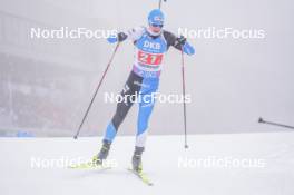 07.01.2024, Oberhof, Germany (GER): Rene Zahkna (EST) - IBU World Cup Biathlon, relay men, Oberhof (GER). www.nordicfocus.com. © Thibaut/NordicFocus. Every downloaded picture is fee-liable.