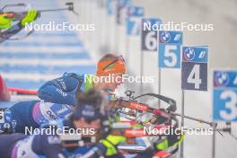 07.01.2024, Oberhof, Germany (GER): Anton Vidmar (SLO) - IBU World Cup Biathlon, relay men, Oberhof (GER). www.nordicfocus.com. © Thibaut/NordicFocus. Every downloaded picture is fee-liable.