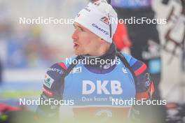 07.01.2024, Oberhof, Germany (GER): Fabien Claude (FRA) - IBU World Cup Biathlon, relay men, Oberhof (GER). www.nordicfocus.com. © Thibaut/NordicFocus. Every downloaded picture is fee-liable.