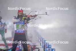 07.01.2024, Oberhof, Germany (GER): Joscha Burkhalter (SUI) - IBU World Cup Biathlon, relay men, Oberhof (GER). www.nordicfocus.com. © Thibaut/NordicFocus. Every downloaded picture is fee-liable.