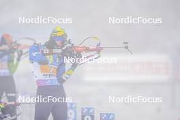 07.01.2024, Oberhof, Germany (GER): Anton Dudchenko (UKR) - IBU World Cup Biathlon, relay men, Oberhof (GER). www.nordicfocus.com. © Thibaut/NordicFocus. Every downloaded picture is fee-liable.