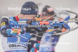 07.01.2024, Oberhof, Germany (GER): Johannes Thingnes Boe (NOR) - IBU World Cup Biathlon, relay men, Oberhof (GER). www.nordicfocus.com. © Thibaut/NordicFocus. Every downloaded picture is fee-liable.