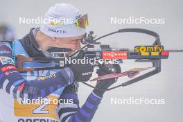 07.01.2024, Oberhof, Germany (GER): Emilien Jacquelin (FRA) - IBU World Cup Biathlon, relay men, Oberhof (GER). www.nordicfocus.com. © Thibaut/NordicFocus. Every downloaded picture is fee-liable.