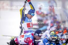 07.01.2024, Oberhof, Germany (GER): Emil Nykvist (SWE) - IBU World Cup Biathlon, relay men, Oberhof (GER). www.nordicfocus.com. © Thibaut/NordicFocus. Every downloaded picture is fee-liable.