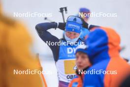 07.01.2024, Oberhof, Germany (GER): Lukas Hofer (ITA) - IBU World Cup Biathlon, relay men, Oberhof (GER). www.nordicfocus.com. © Manzoni/NordicFocus. Every downloaded picture is fee-liable.