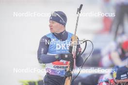 07.01.2024, Oberhof, Germany (GER): Elia Zeni (ITA) - IBU World Cup Biathlon, relay men, Oberhof (GER). www.nordicfocus.com. © Thibaut/NordicFocus. Every downloaded picture is fee-liable.