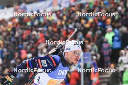 07.01.2024, Oberhof, Germany (GER): Emilien Jacquelin (FRA) - IBU World Cup Biathlon, relay men, Oberhof (GER). www.nordicfocus.com. © Manzoni/NordicFocus. Every downloaded picture is fee-liable.