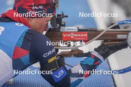 07.01.2024, Oberhof, Germany (GER): Endre Stroemsheim (NOR) - IBU World Cup Biathlon, relay men, Oberhof (GER). www.nordicfocus.com. © Thibaut/NordicFocus. Every downloaded picture is fee-liable.